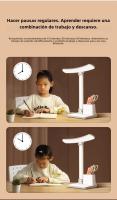 Lámpara De Escritorio LED Táctil Recargable USB Con 3 Niveles De Iluminación Protección Ocular Plegable Para Dormitorio Luz Nocturna Para Mesa - details 8