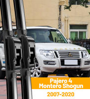 Limpia Parabrisas De Cepillo Para Mitsubishi Pajero 4 Montero Shogun 2007-2020 V80 V87 V93 V97 Negro Accesorios De Ventanas Anteriores - details 0