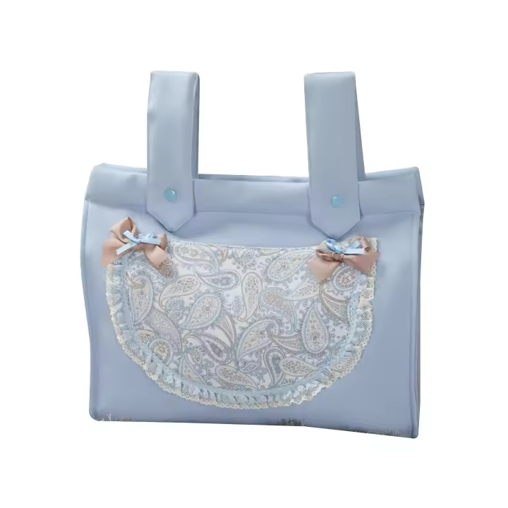 Panera bebé polipiel Caramelo Azul - 1