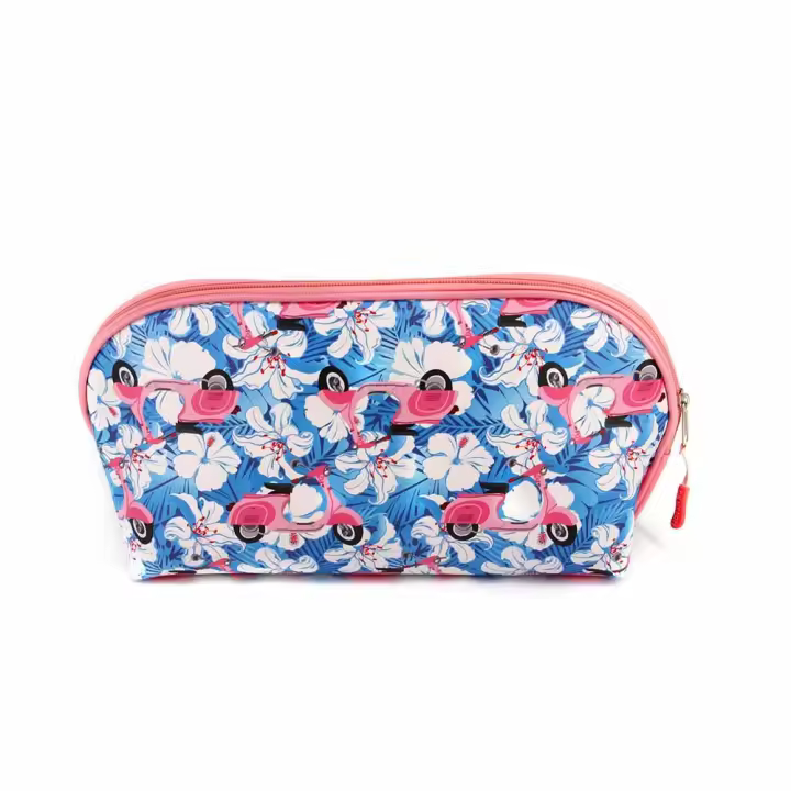 Oh My Pop Pink Scooter Bolsa de Aseo Jelly, Azul - 1