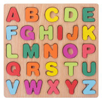 Puzzle De Madera Para Niños Juguete Montessori De Alfabeto Números Y Formas Para Bebés De 1 a 2 3 Años Juego Educativo Temprano - details 17