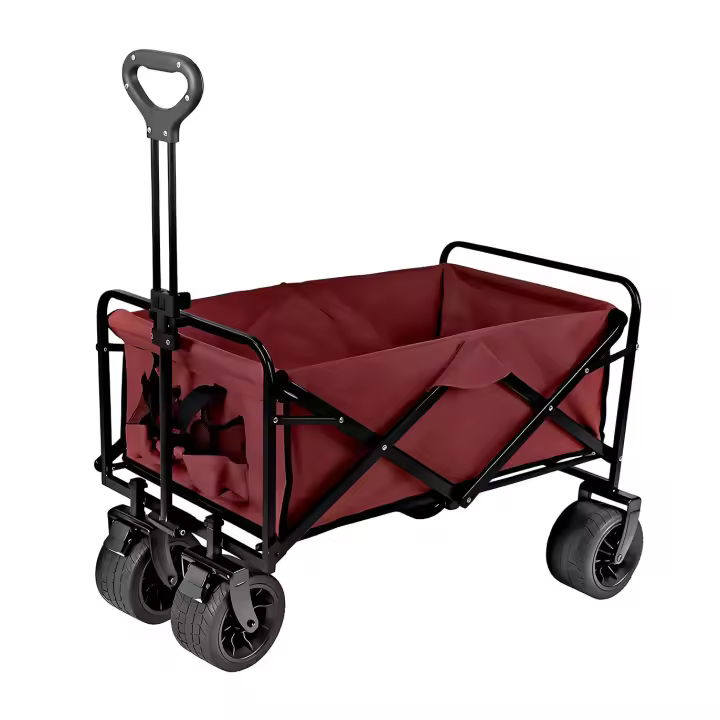 CARRO PLEGABLE PLAYA Y CAMPING (4 RUEDAS - 120 KG) - 1