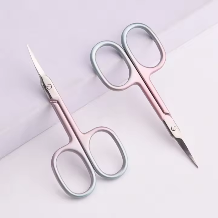 Tijeras Profesionales De Cutícula En Acero Inoxidable Para Uñas Herramienta De Eliminación De Piel Muerta Y Afeitar Cutícula - 1