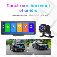 Pantalla carplay coche Reproductor de vídeo inalámbrico Multimedia para Radio de coche de 10,26 pulgadas CarPlay Android espejo grabador DVR para coche tablero - details 4
