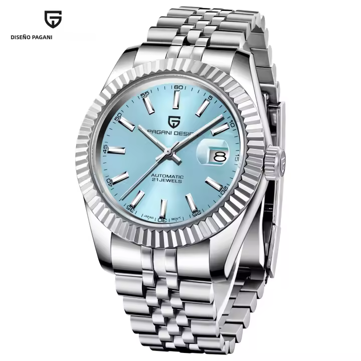 Reloj Mecánico Para Hombre PAGANI DESIGN PD-1645 V3 2024 Cristal De Zafiro Resistente Al Agua 10 Bar Con Calendario Completo Y Luz Nocturna - 1
