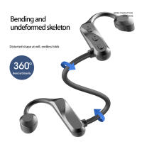 Auriculares Inalámbricos De Conducción Ósea Para Deporte Y Exteriores Comodidad Al Usar Estilo Gancho En El Oído Bluetooth-Compatible - details 0