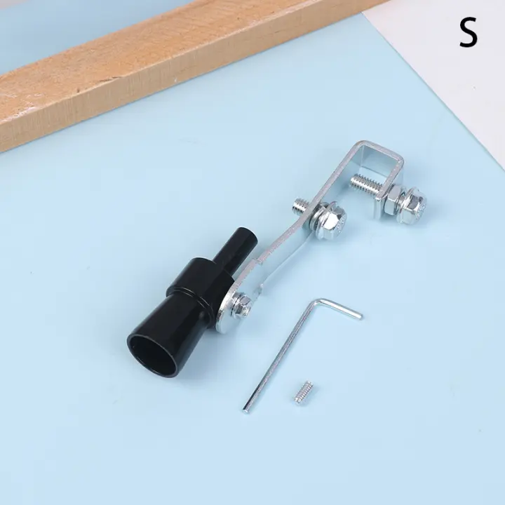 Simulador De Sonido Negro Para Coche Silenciador De Escape Universal Con Silbido Turbo Accesorios De Estilo Y Ajuste Para Coches - 1