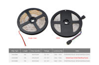 Tira De Luces LED RGB 5M 2835 5050 SMD Impermeable 12V 60LEDs/M Para Iluminación Exterior De Escaleras Y Fiestas - details 0