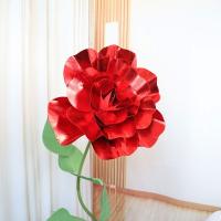 Gran Rosa Artificial De Espuma Para Fotografía Y Decoración De Fiestas Hecha a Mano Con Terminación Brillante Flores Artificiales Para Alineaciones Y Arreglos - details 8