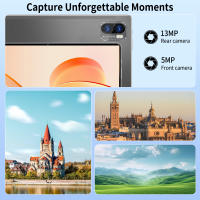 5G Nueva Tableta de 10,1 Pulgadas Android 13 14 Core Procesador 16GB RAM 1TB ROM WiFi Bluetooth 1TB Ampliar IPS Pantalla Full HD 20000mAh Bateador - details 7