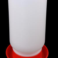 Dispensador De Alimentos Y Agua Para Ponederos 1 Pieza Tanque Automático De Plástico Para Pollos Pato Ganso Alimentador Y Bebedero De Ponederos - details 12