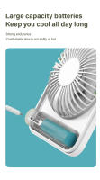 Ventilador Portátil Ultrafino De 2024 Con Vida Útil Larga Y Bajo Ruido Plegable Para Escritorio Y Carga Rápida Ventilador De Mesa De Gran Aire - details 9