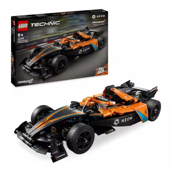 LEGO TECHNIC 42169 NEON MCLAREN FORMULA E RACE CAR - 1