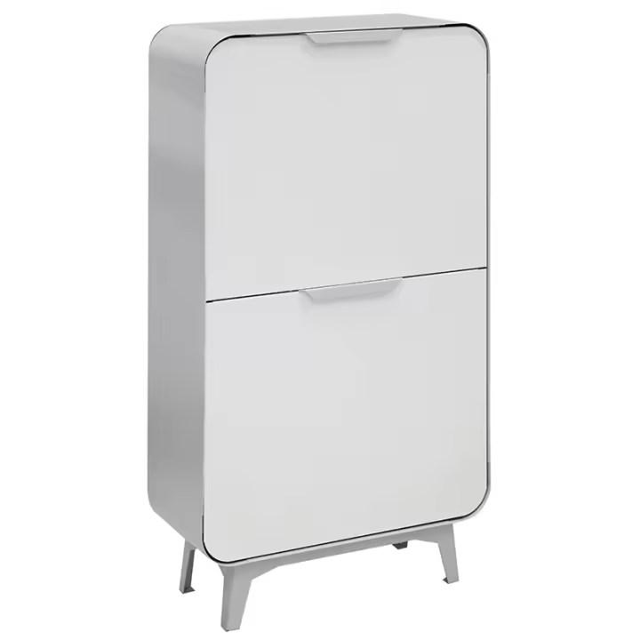 ARREGUI Round Cubo de Basura y Reciclaje de Acero de 4 Compartimentos, Moderno y de Diseño | Cubos de Basura de Cocina | Contenedores de Reciclaje | 4x17L (68L) - 1