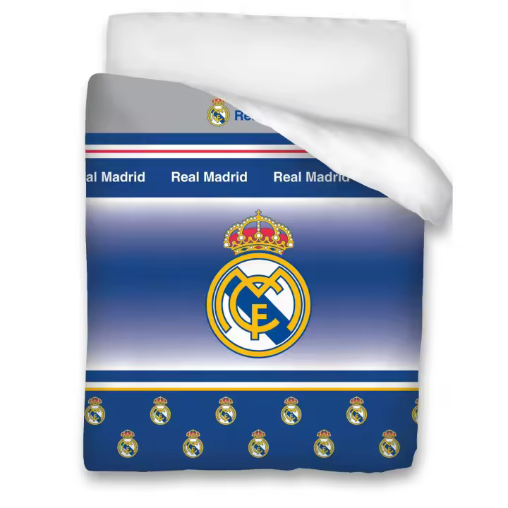 Bimba Pimba  Real Madrid Coprileto colcha de verano producto oficial de Cama 150 cm. (250 cm. x 260 cm.) - 1
