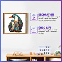 Rompecabezas De Madera Con Patrón De Pingüino Adorable Formas Irregulares De Animales Juguetes Relajantes Regalo De Cumpleaños Para Vacaciones - details 0