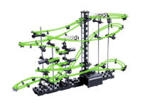 Juguete Educativo Para Niños Camino De Bolas Con Carruseles Espacio De Juego DIY Luz Nocturna Rastrillo De Ratón Juego De Carreras En Blanco Y Negro - details 2