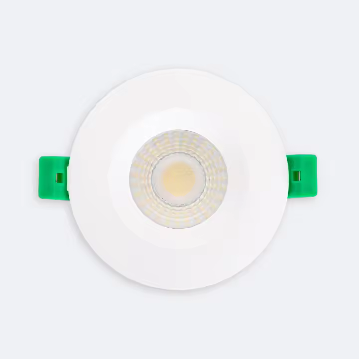 Ledkia Foco Downlight LED 5-8W Ignífugo Circular Regulable IP65 Corte Ø 65 mm Seleccionable (Cálido-Neutro) - 1