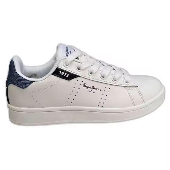 Zapatillas Pepe Jeans  para niños unisex en color blanco - 1