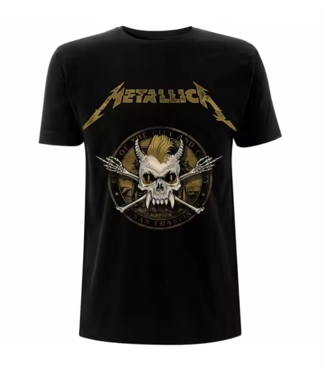 METALLICA Scary Guy Seal Camiseta chico manga corta Tee ROCK OFF METTS26MB - 1
