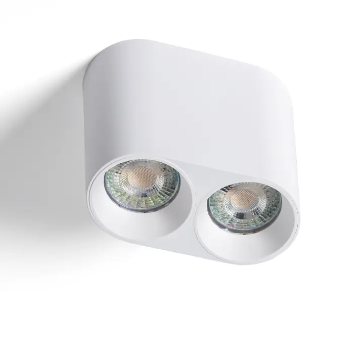 Ledkia Aplique de Techo Circular Doble Traxim   Blanco - 1