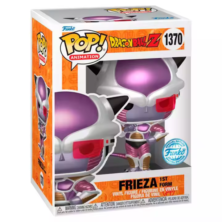 Figura Pop Dragon Ball Z Frieza Exclusive-Figura de Vinilo Coleccionable - Idea de Regalo- Mercancia Oficial - Juguetes para Niños y Adultos - Movies Fans - Muñeco para Coleccionistas y Exposición - 1
