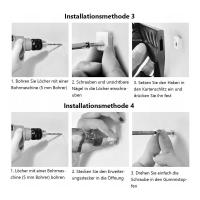 Gancho de pared autoadhesivo de resina animal, gancho para toallas, gancho para puerta de pared, almacenamiento de toallas y ropa, jirafa negra - details 3