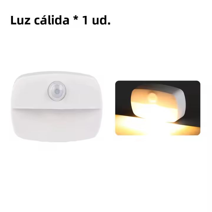 Lámpara LED De Sensor De Movimiento Para Armario De Cocina Y Dormitorio Iluminación Automática Para Pasillo Y Escaleras Sin Cable - 1