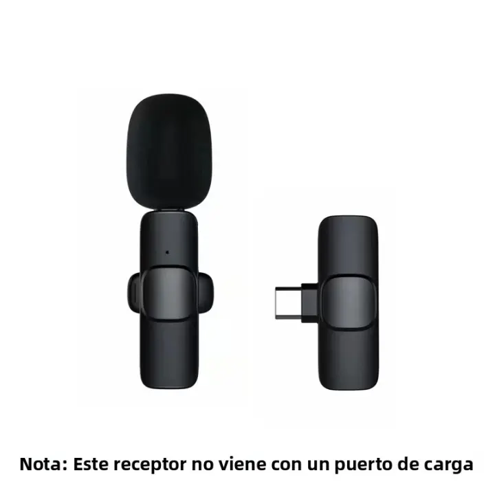 Mini Micrófono Lavalier Inalámbrico Para iPhone Y Android Grabación De Audio Y Video Portátil Para Transmisión En Vivo Juego Y Streaming - 1