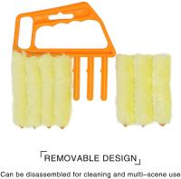 El Polvo, sucias, herramienta de Limpieza y Limpieza del Hogar, Esponja para plomero Húmedo Pelo liomador de persianas venecianas en seco y Húmedo con Mango ergonómico para limarar - details 2