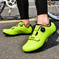 Zapatos De Ciclismo Para Hombres SPD Mountain Bike Zapatillas De Carreras De Carretera MTB Cross-country Resistente Al Agua Talla Verdadera - details 8