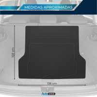 Banner - Alfombrillas maletero coche de Goma Universales negro  140 x 110 cm