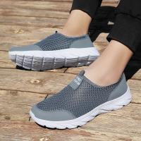 Zapatos Casuales Para Hombre MAEDEF Transpirables Ligeros Antideslizantes Comodidad Al Aire Libre Caminar Slip on Mesh - details 13