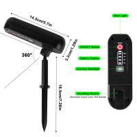 4PCS Luz Solar LED Exterior IP65 Verde Para Jardín Luz De Pared Solar Luces De Spotlight Solar Para Árboles Camino Jardín - details 13