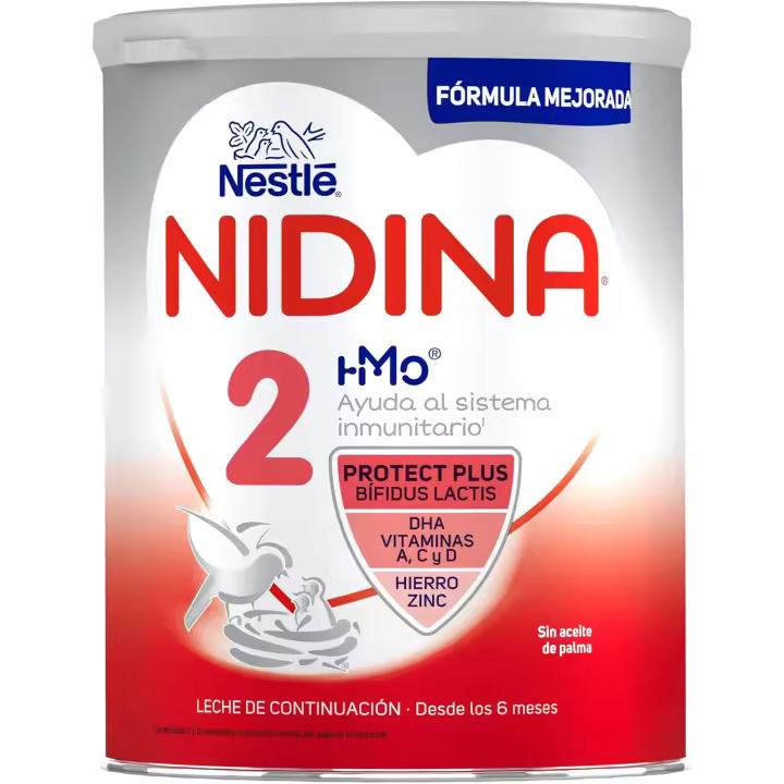 NESTLÉ NIDINA PREMIUM 2 Y 3 LECHE EN POLVO 3bote* 800 GR 0M - 1