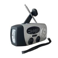 Radio de carretera con cargador solar y manta de emergencia / Radio de emergencia y banco de energía Solo radio de carretera negra - details 6