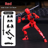 Robot Shapeshift Múltiples Articulaciones 3D Imprimido Muñeco Insignia Juguetes Figuras De Acción Para Niños Y Adultos Juegos Parent-Child Regalos - details 9
