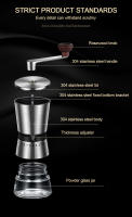 Molino De Café Manual De Calidad Superior Con Núcleo De Triturado De Cerámica Ajustable Herramientas Portátiles Para El Hogar - details 3