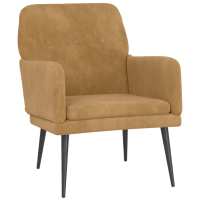 vidaXL Sillón de terciopelo 62x79x79 cm Gris claro, Gris oscuro, Verde oscuro Sillon Dormitorio Sillon Comodos Silla Relax Sillón Sofá - details 3