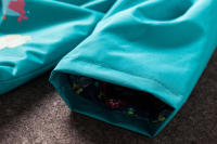 Chaqueta Infantil Impermeable Para Niños Y Niñas Estilo Casual De Otoño Con Capucha Y Manga Larga Impresión Floral Outerwear Para Niños - details 9