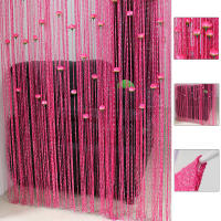 Cortina De Encaje Floral Romántica Con Borlas Para Decoración De Sala De Estar Y Salón De Belleza Divisoria De Puerta Translúcida Y Elegante - details 2
