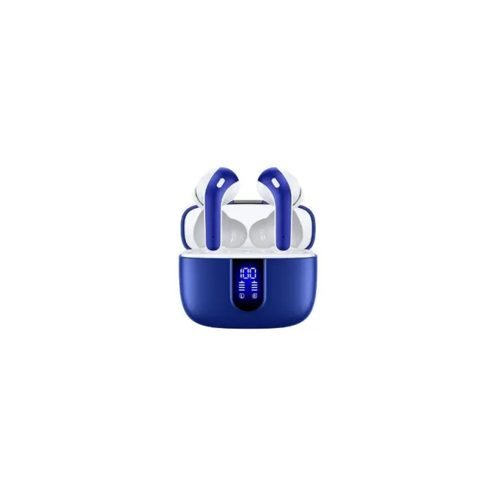 Auriculares Bluetooth X08 TWS – Sonido Envolvente, Batería de Larga Duración, Estuche con Indicador Digital, Control Táctil y Carga Rápida Tipo-C - 1