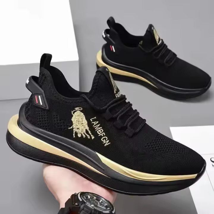 Zapatos deportivos casuales transpirables de verano, zapatos para correr modernos y versátiles para hombres, casuales y cómodos. - 1