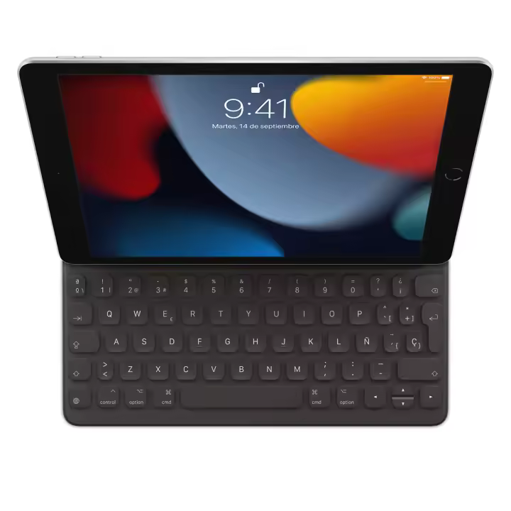 Apple TECLADO UK (sin la Ñ) / Smart Keyboard para el iPad (7, 8 y 9ª generación), iPad Air (3ª generación), iPad Pro (10.5") - 1