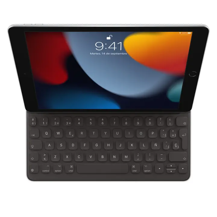 Apple TECLADO UK (sin la Ñ) / Smart Keyboard para el iPad (7, 8 y 9ª generación), iPad Air (3ª generación), iPad Pro (10.5") - 1