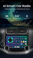 Junsun X8 11.5“ 2K 2000*1200 QLED CarPlay inalámbrico Android Auto radio para Fiat Freemont 2012 2013 2014 2015 2016 2017 2018 2019 2020 de coche  autoradio multimedia - details 0