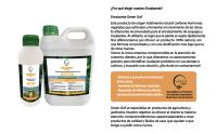 GREEN GOF Enraizante Líquido Orgánico con Hormonas Naturales, 5L. Estimula y Aumenta el Crecimiento de Las raíces de Cualquier Planta. Recomendado para Esquejes, Árboles, Plantas y Transplantes. - details 1