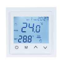 Termostato Digital Inteligente 16A Para Calentamiento De Piso Controlador De Temperatura Pantalla Táctil LED Sensor NTC Para Calefacción Eléctrica - details 1
