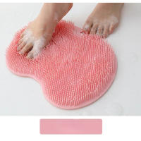 Cepillo De Baño Multifuncional Con Masajeador De Espalda Antideslizante Y Sucker Para Pies Material Duradero Para Limpieza Del Baño - details 3