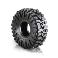 RS 4PCS Neumáticos De Goma Para RC Crawler 1:10 TRX4 Axial SCX10 II 90046 Gen8 Redcat 118*45mm 1.9" Mud Grappler Rojos - details 3